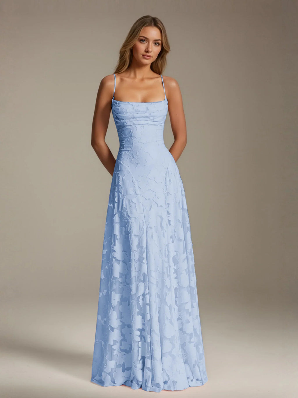 Jacquard Slip Maxi Dress
