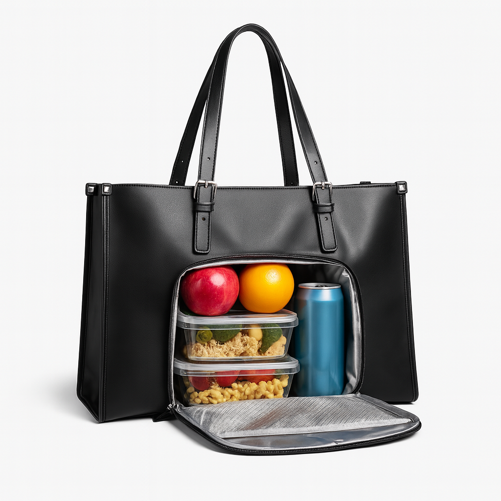 3-in-1 Everyday Tote Bag – Laptop, Work & Insulated Lunch Carry-All