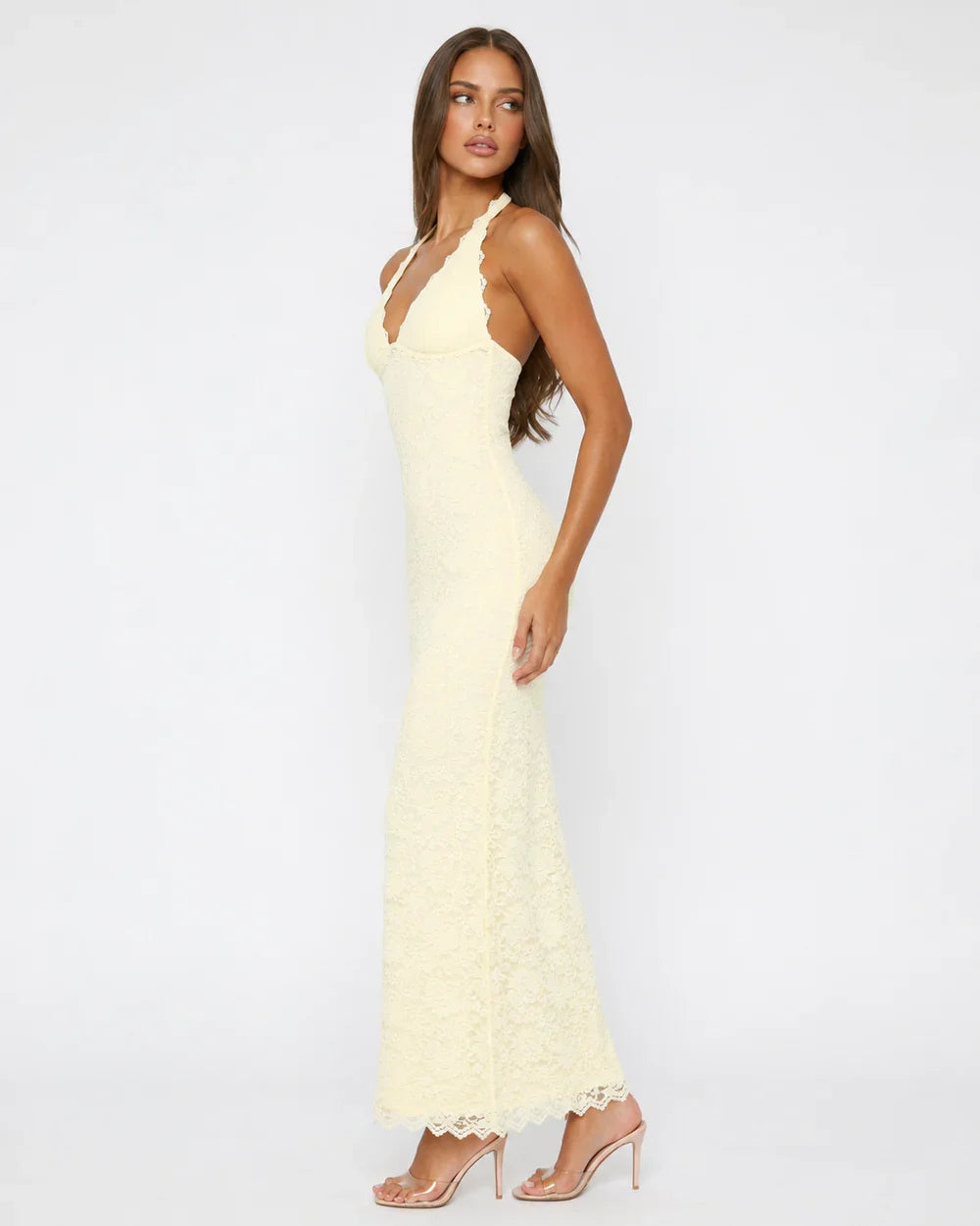 Amoura Lace Maxi Dress