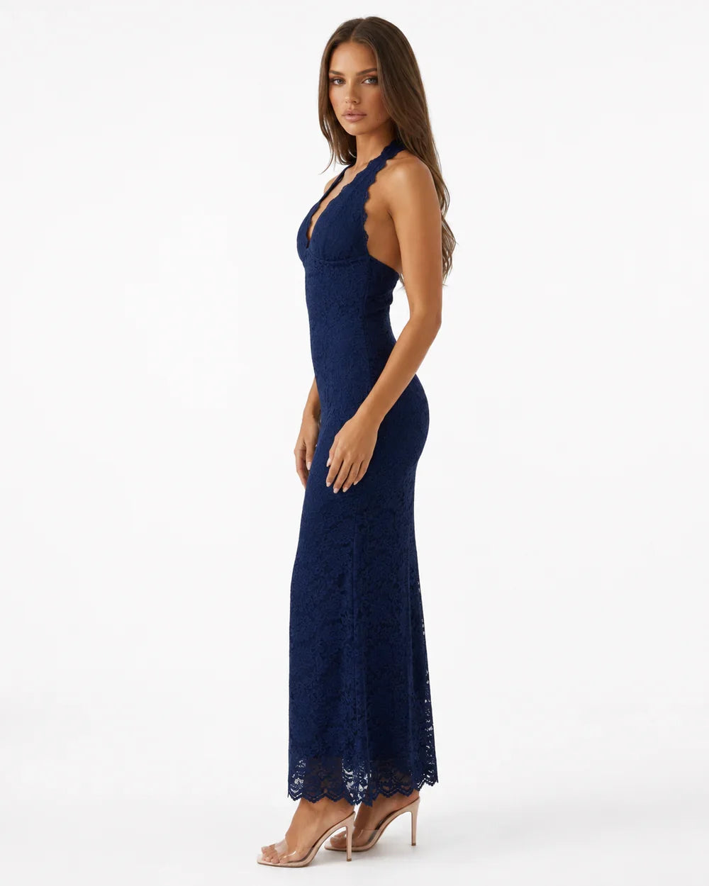Amoura Lace Maxi Dress