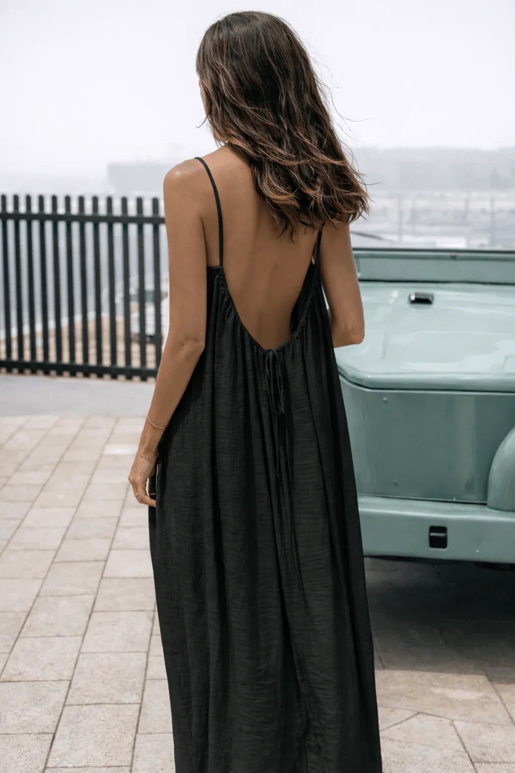 Aria Backless Maxi Dress