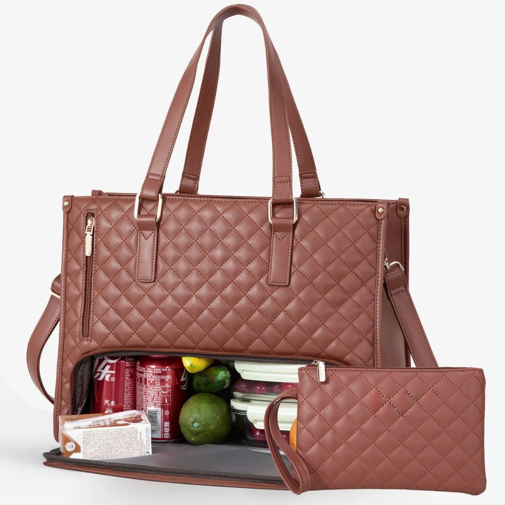 3-in-1 Everyday Tote Bag – Laptop, Work & Insulated Lunch Carry-All