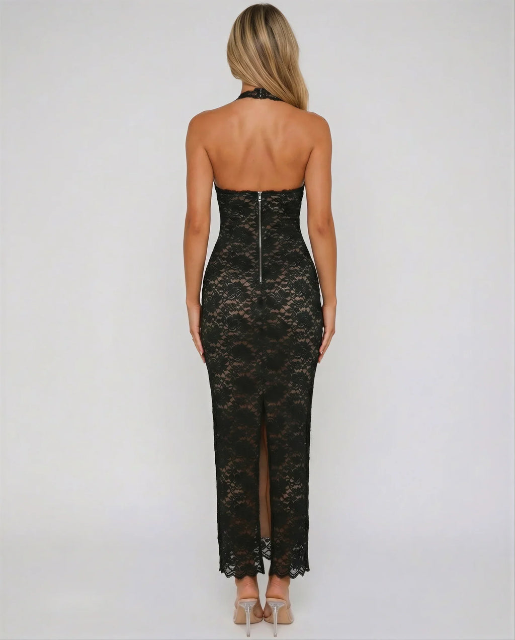 Amoura Lace Maxi Dress