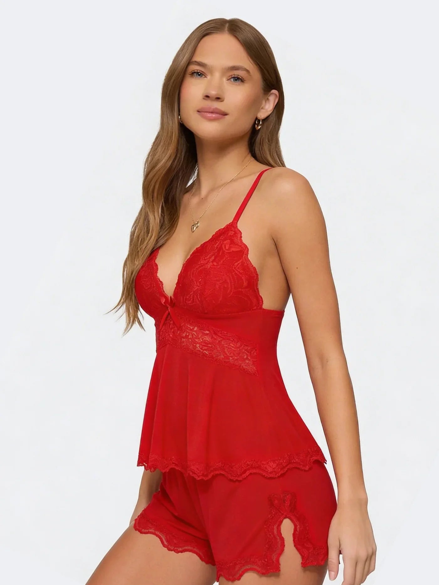Midnight Muse Lace Set