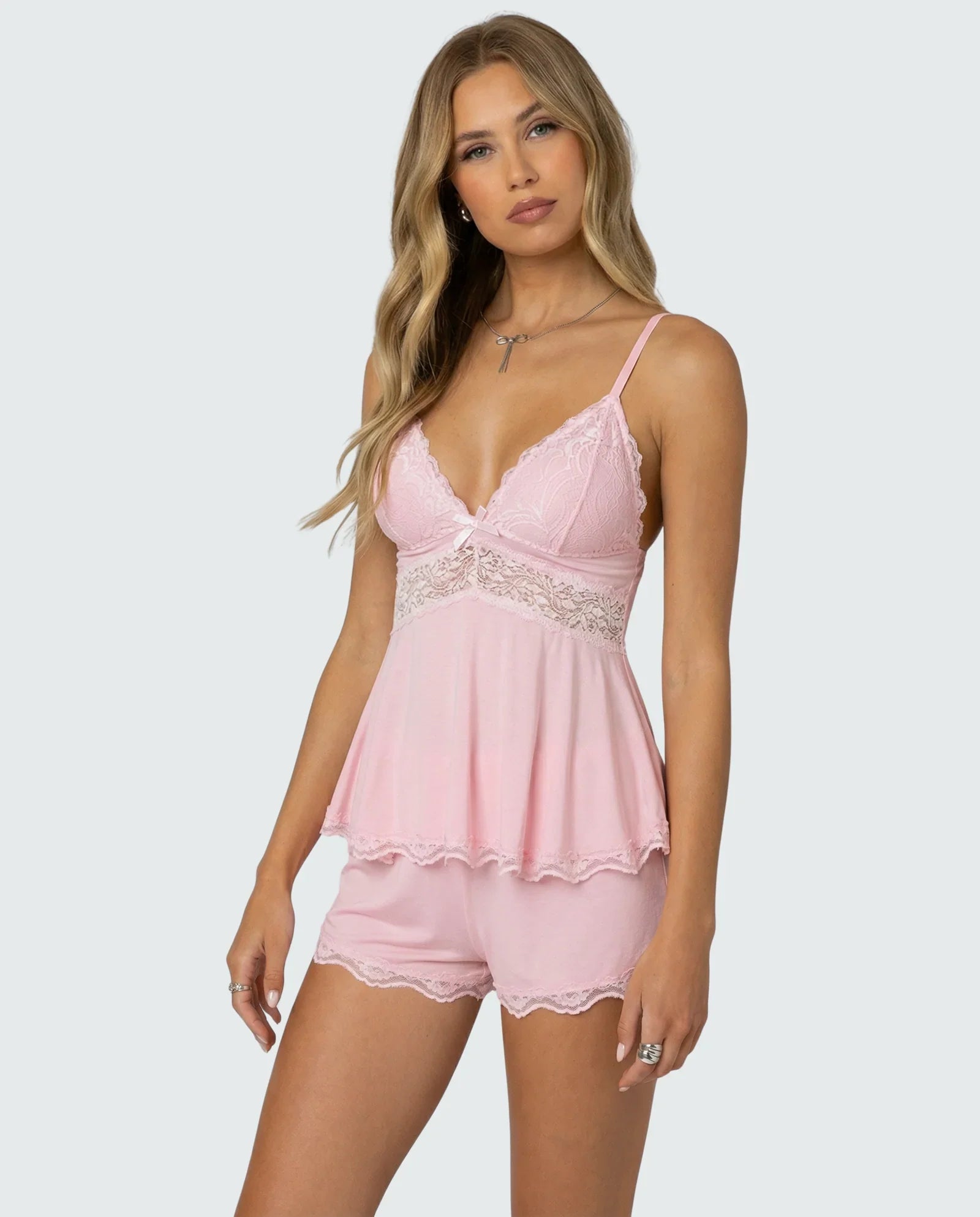Midnight Muse Lace Set