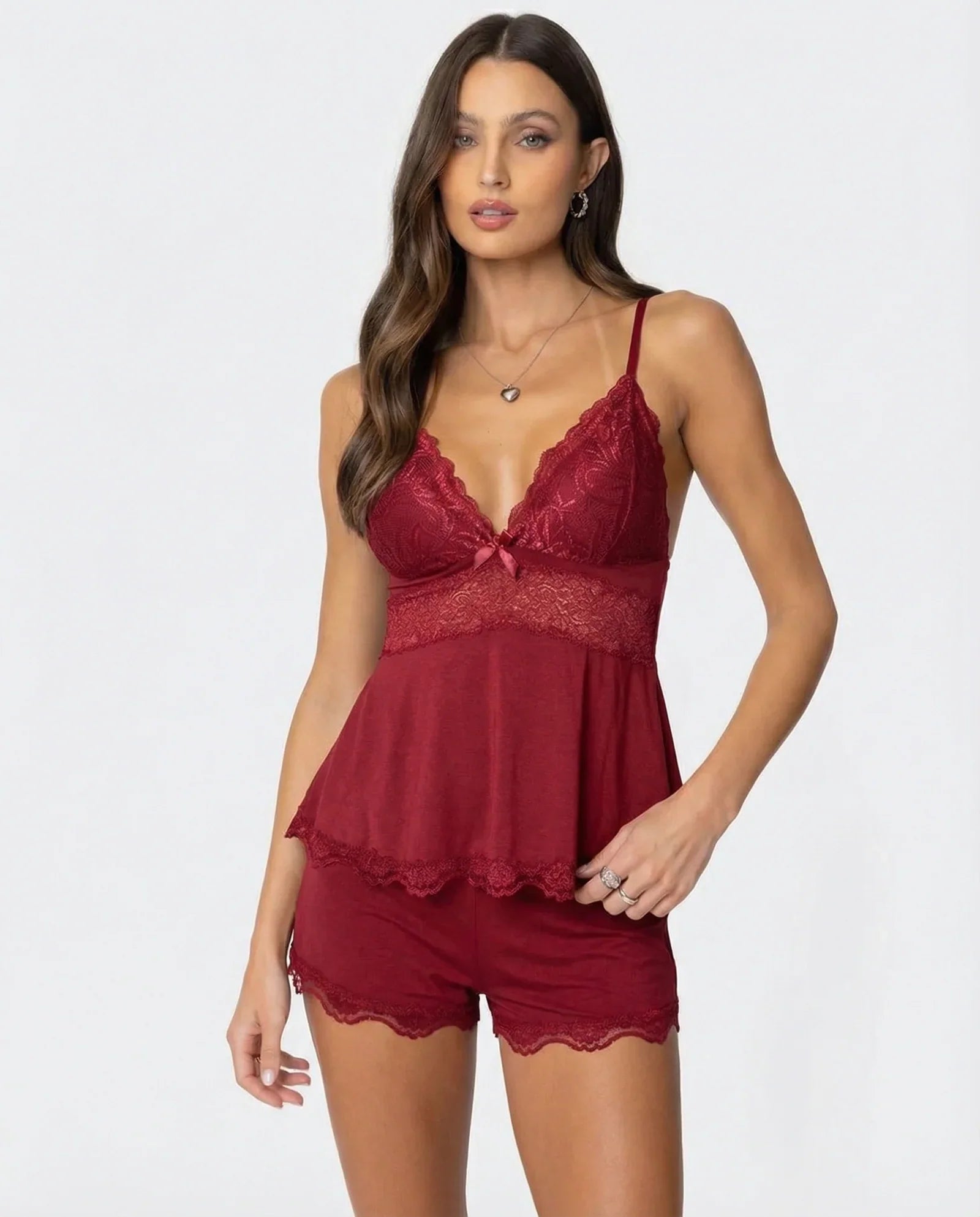 Midnight Muse Lace Set