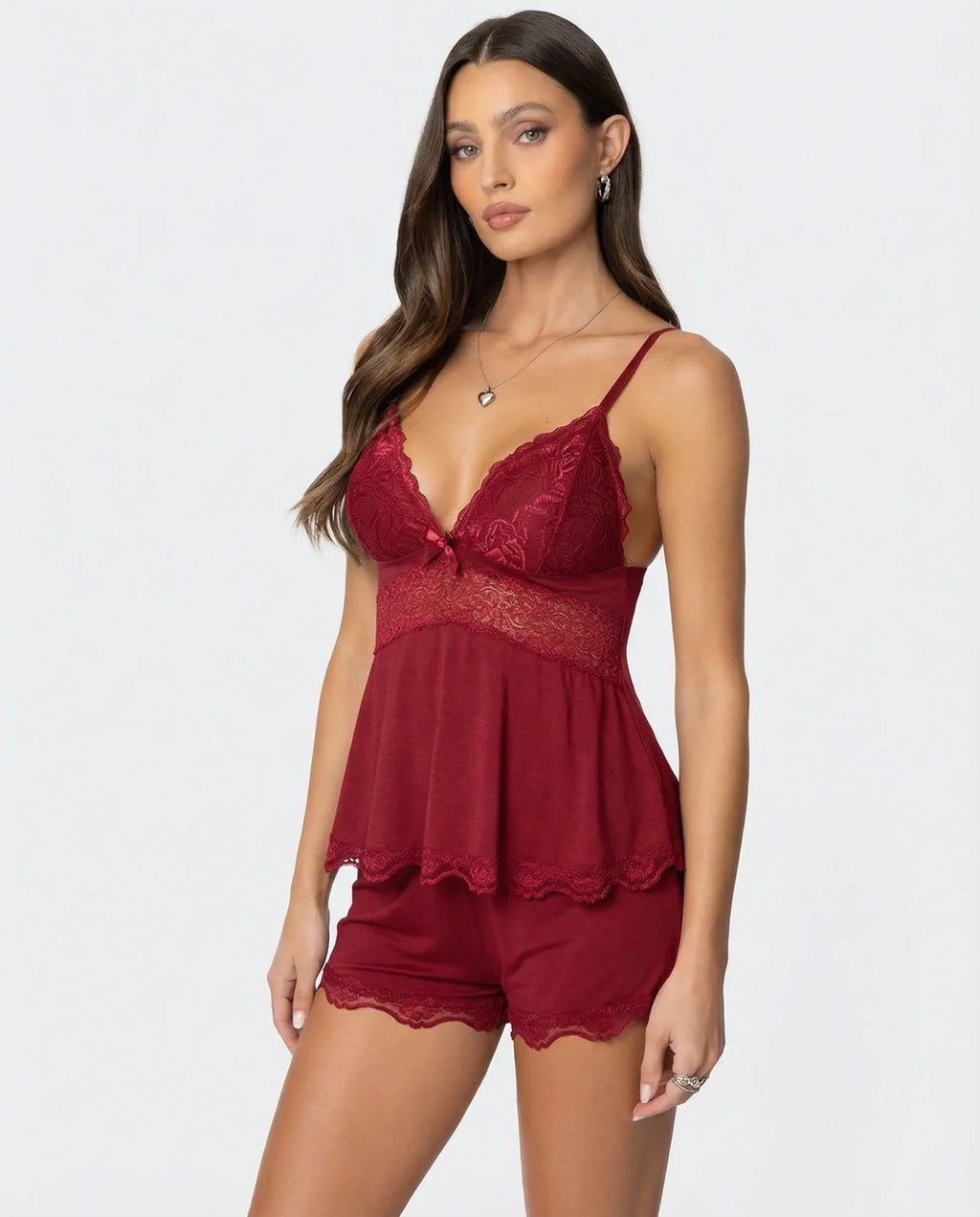 Midnight Muse Lace Set