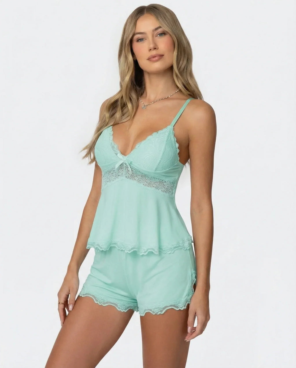 Midnight Muse Lace Set