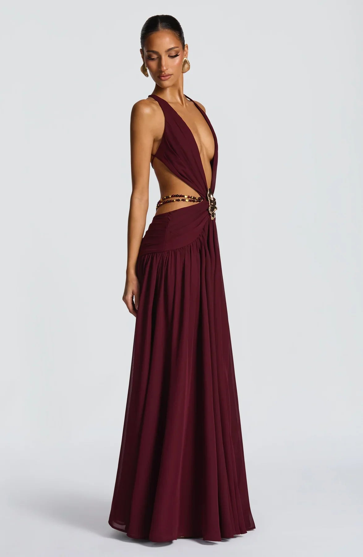 Isabella Orchid Maxi Dress