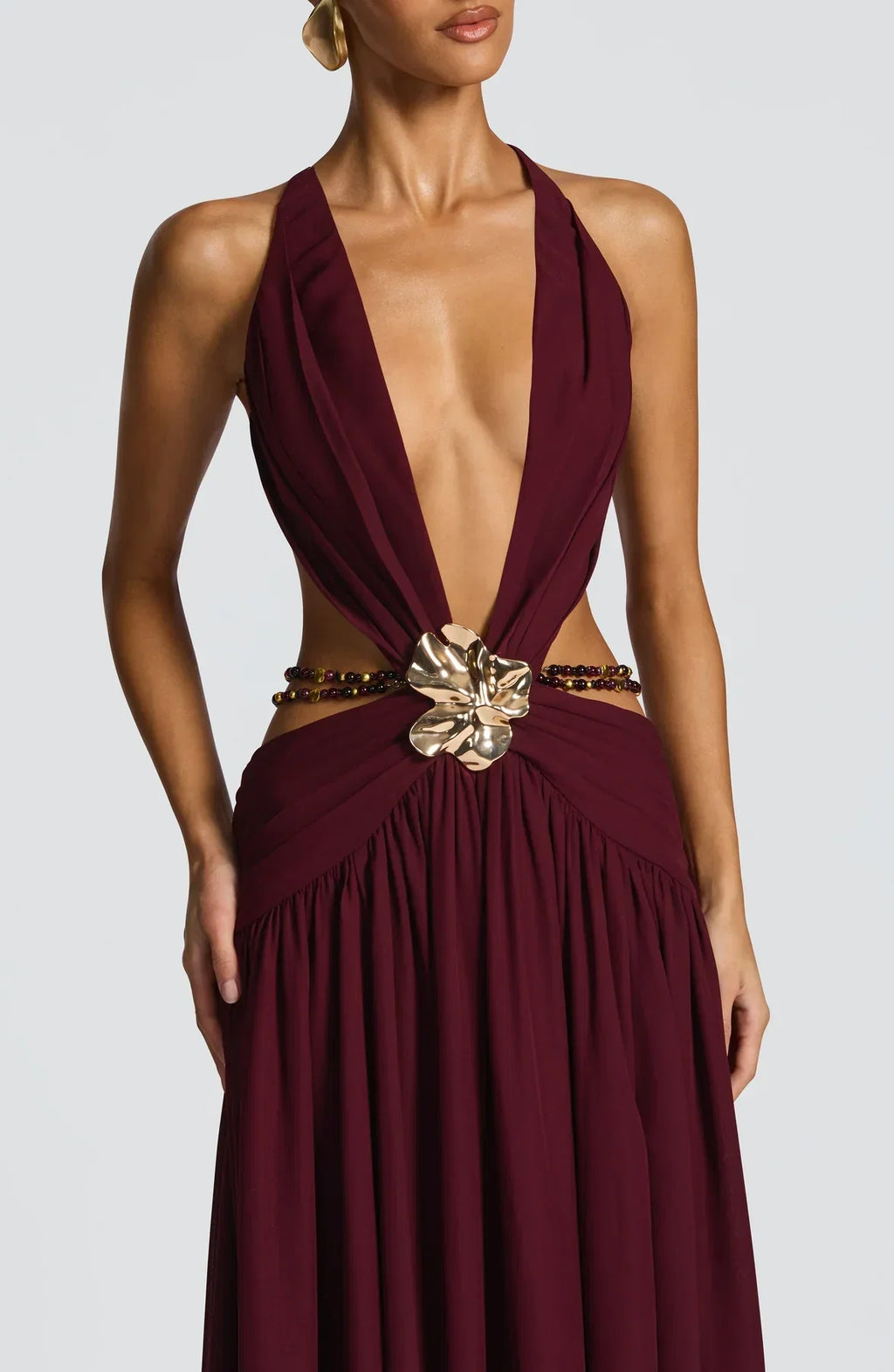 Isabella Orchid Maxi Dress