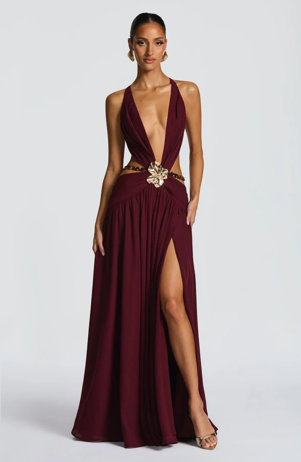 Isabella Orchid Maxi Dress