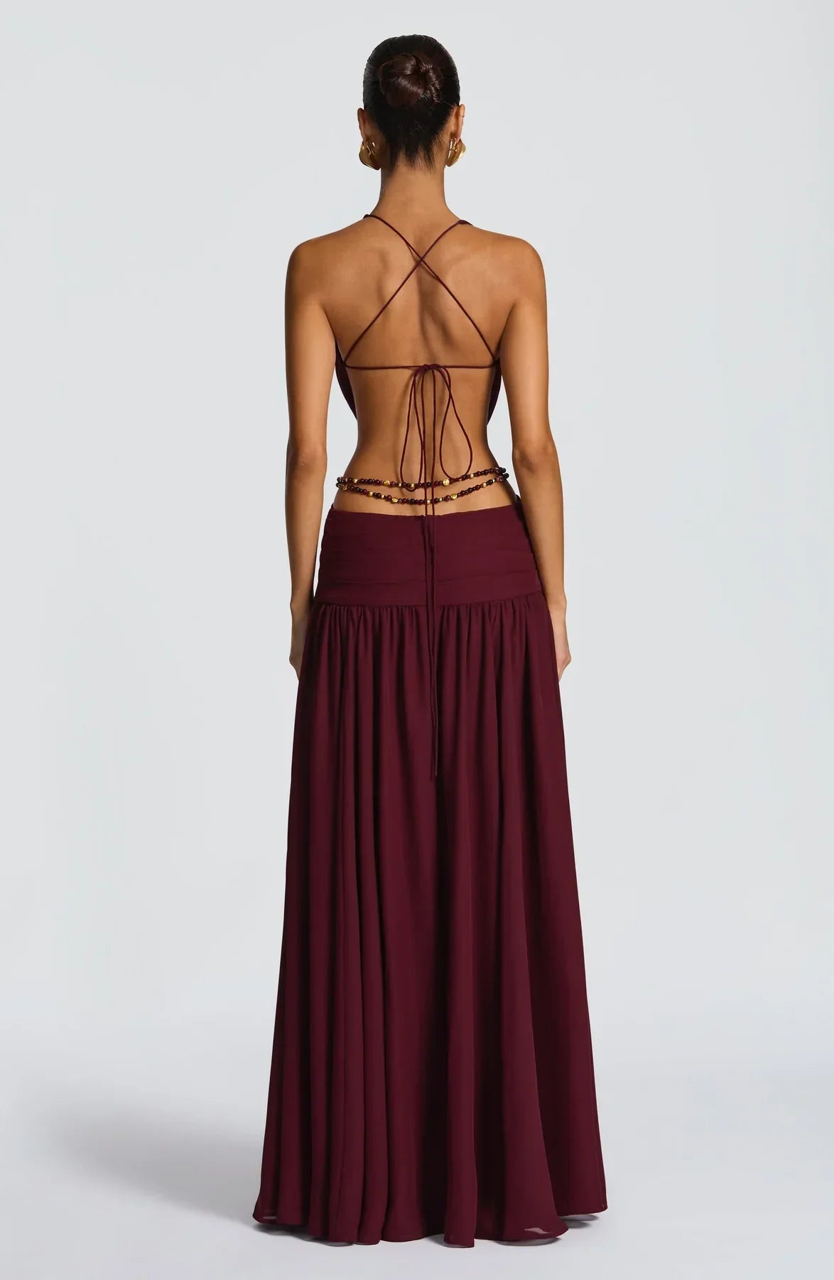 Isabella Orchid Maxi Dress