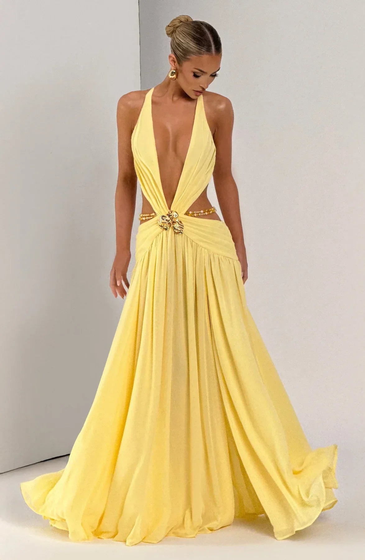 Isabella Orchid Maxi Dress