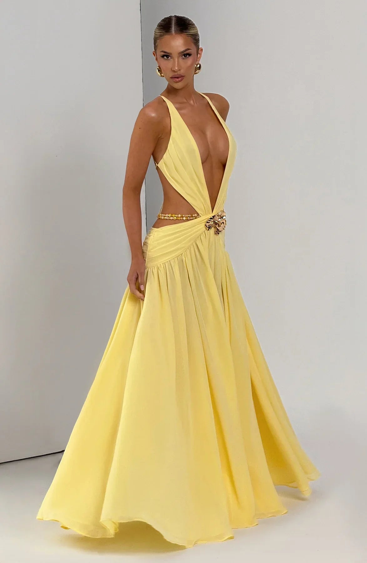 Isabella Orchid Maxi Dress