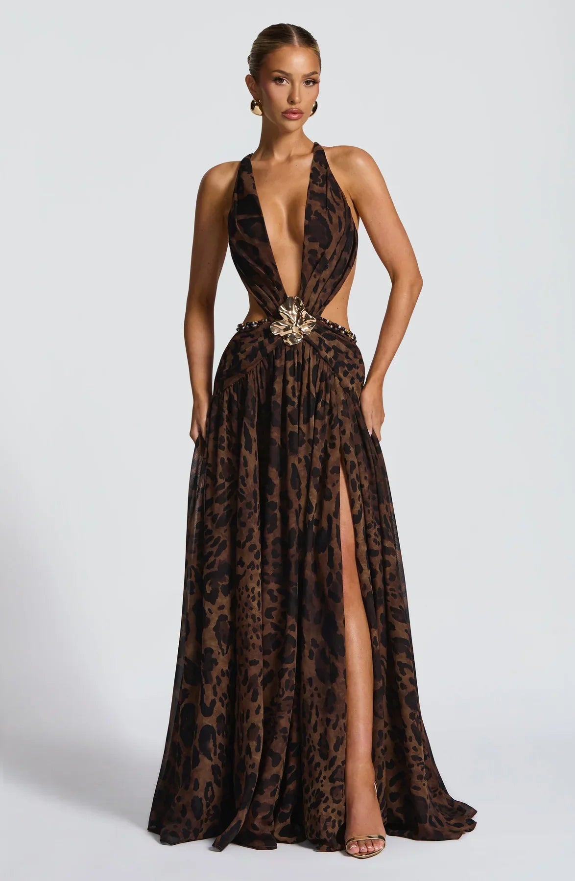 Isabella Orchid Maxi Dress