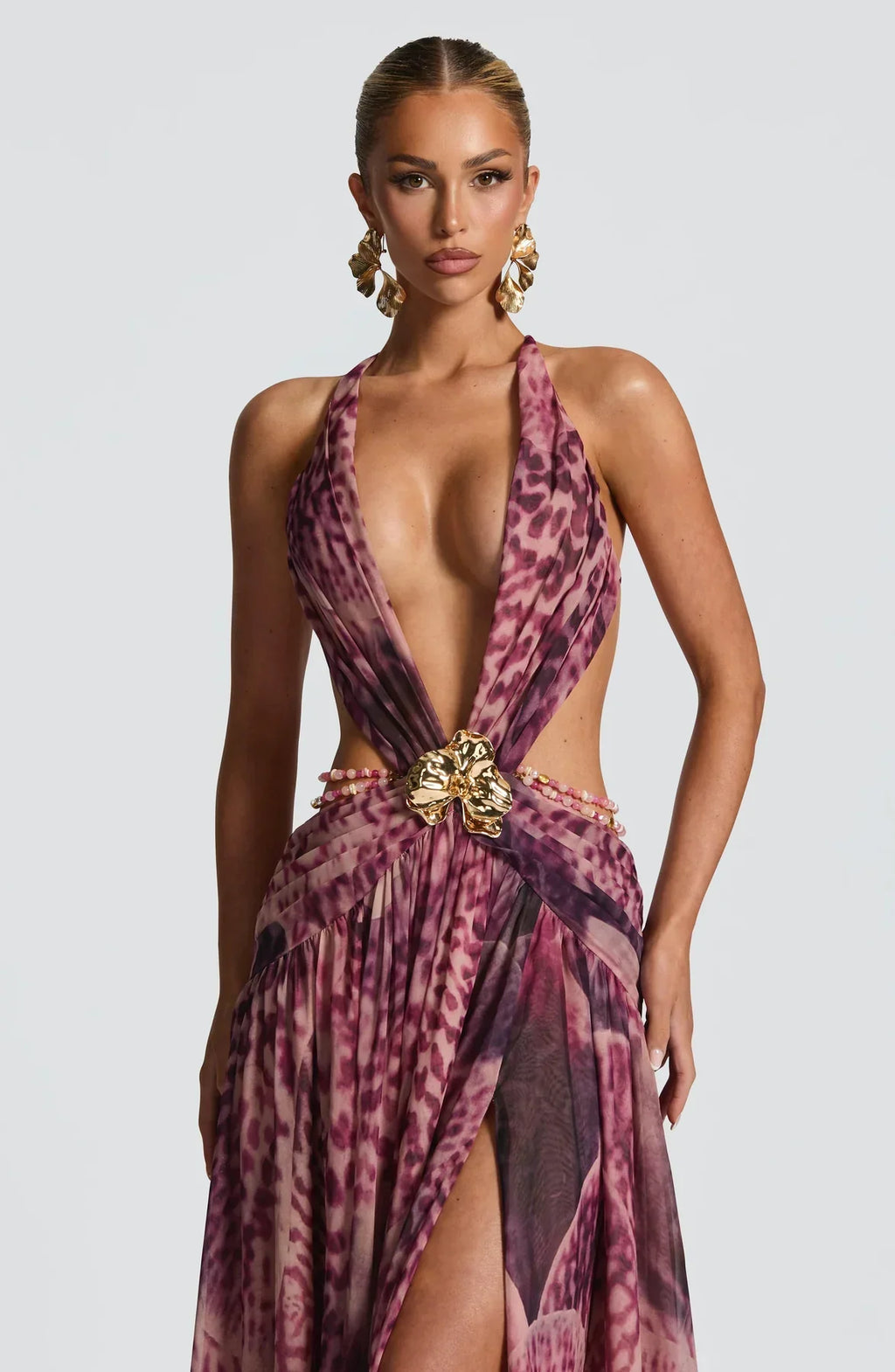 Isabella Orchid Maxi Dress
