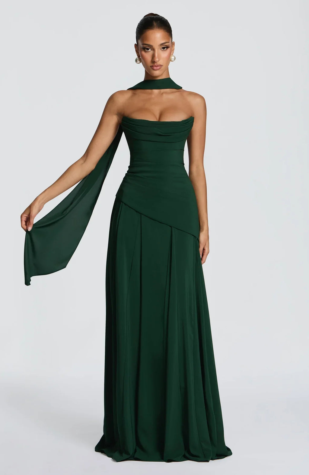 Mila Corset Maxi Dress