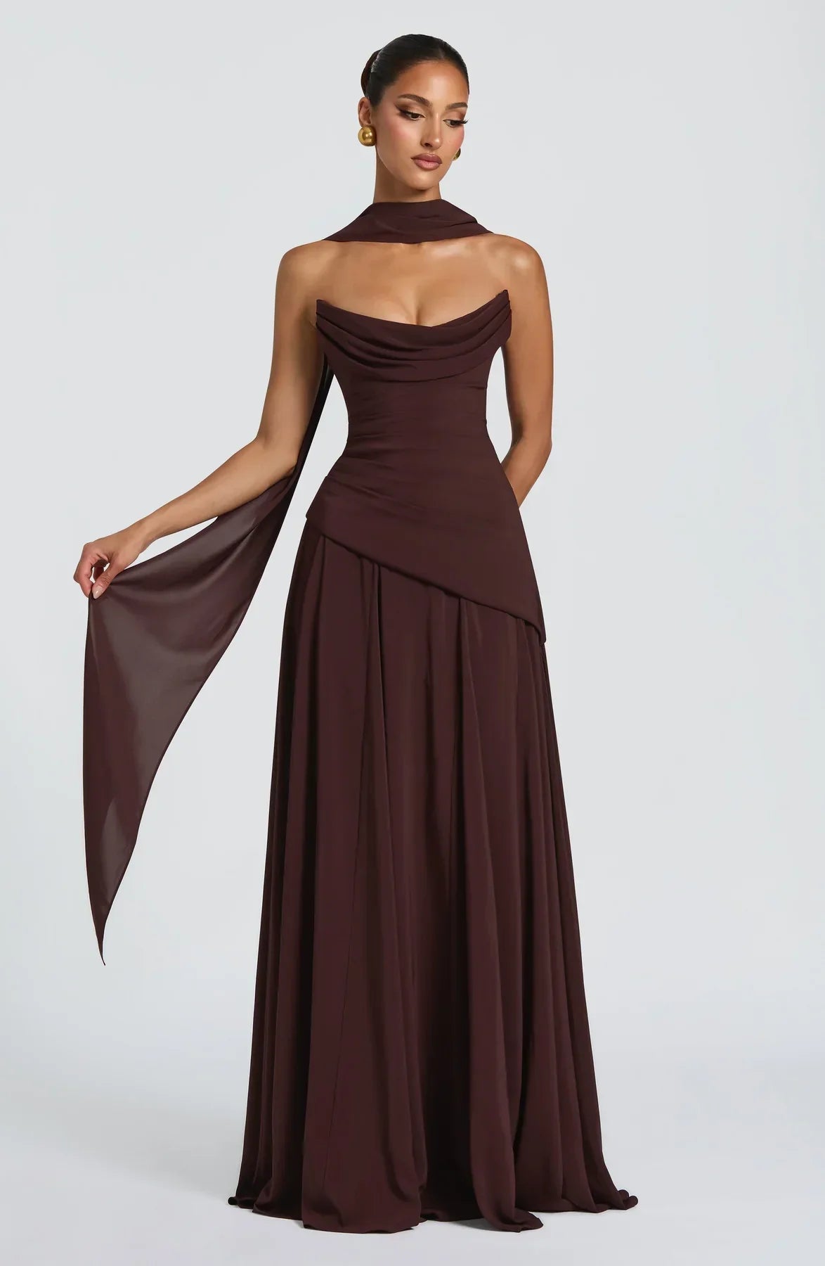 Mila Corset Maxi Dress