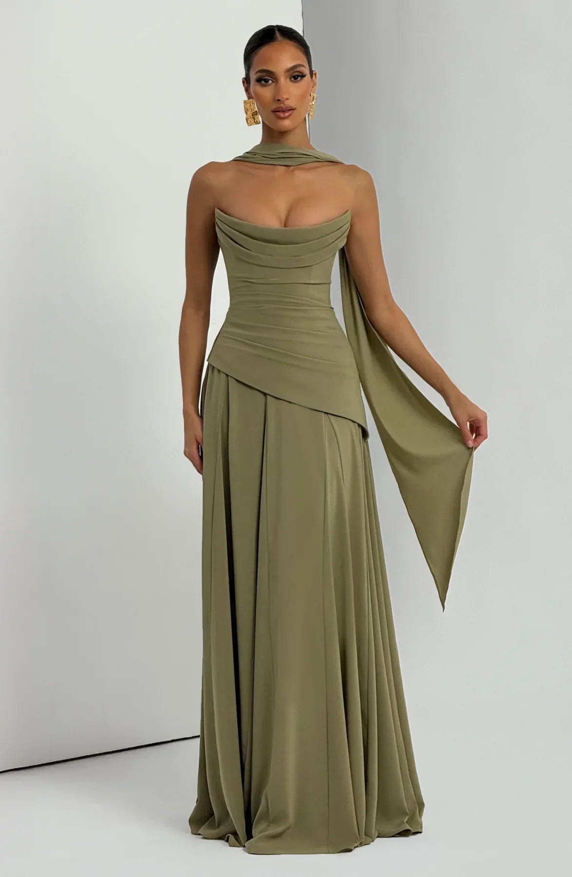 Mila Corset Maxi Dress
