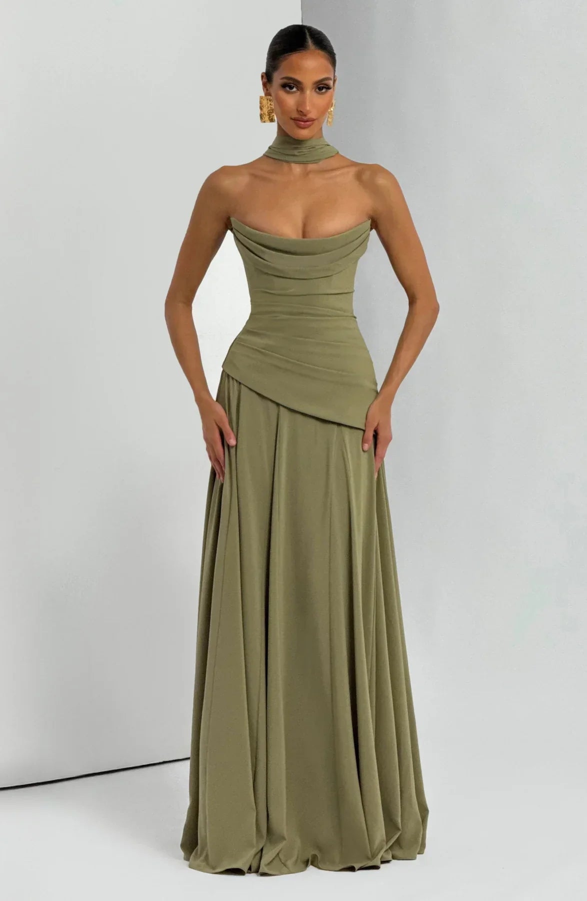 Mila Corset Maxi Dress