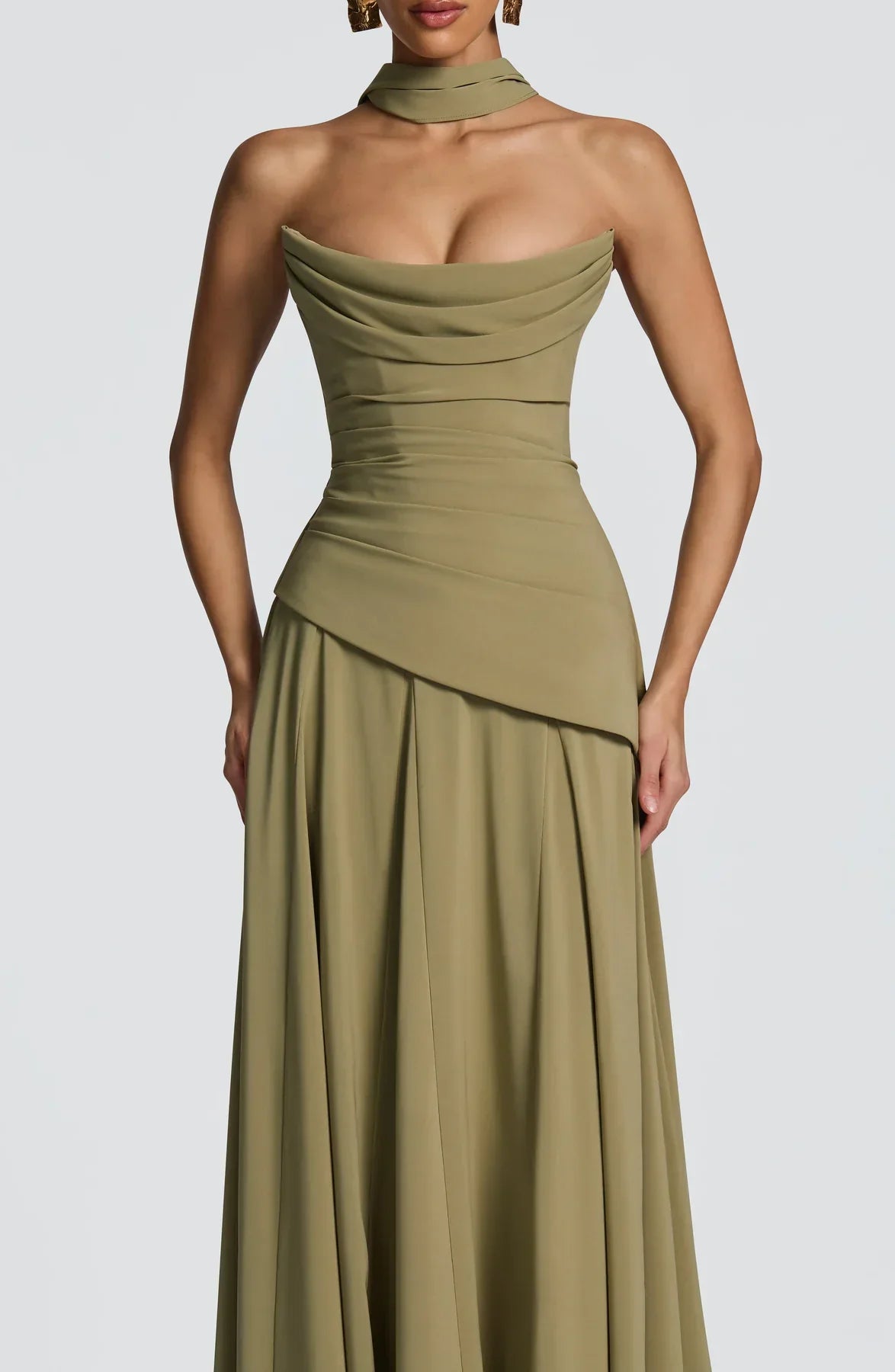 Mila Corset Maxi Dress