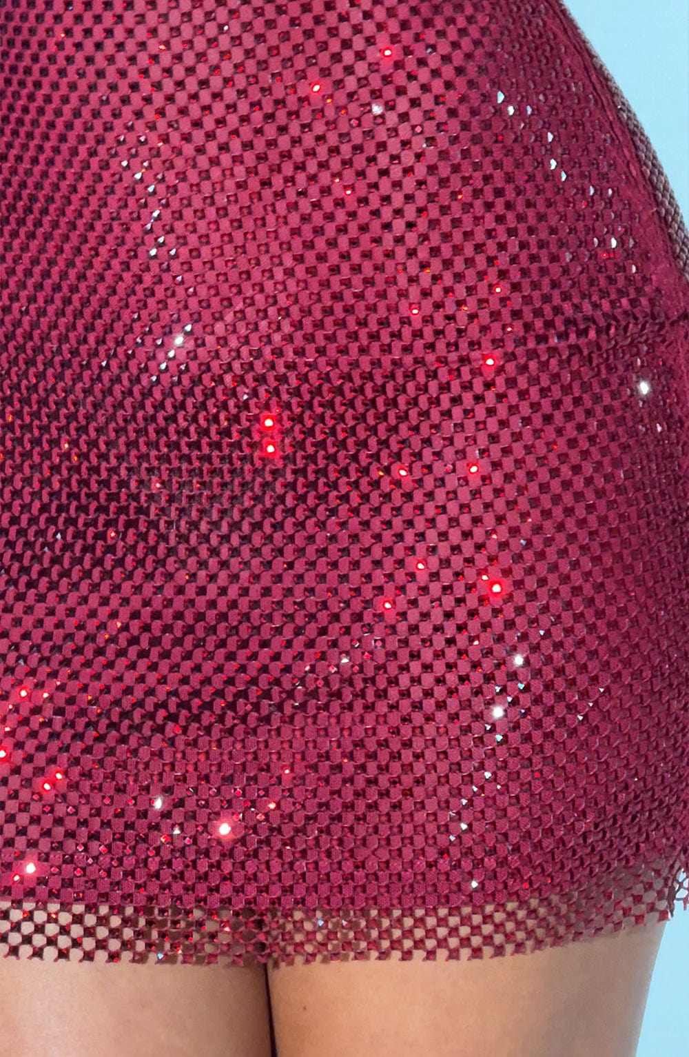 Celeste Crystal Mini Dress