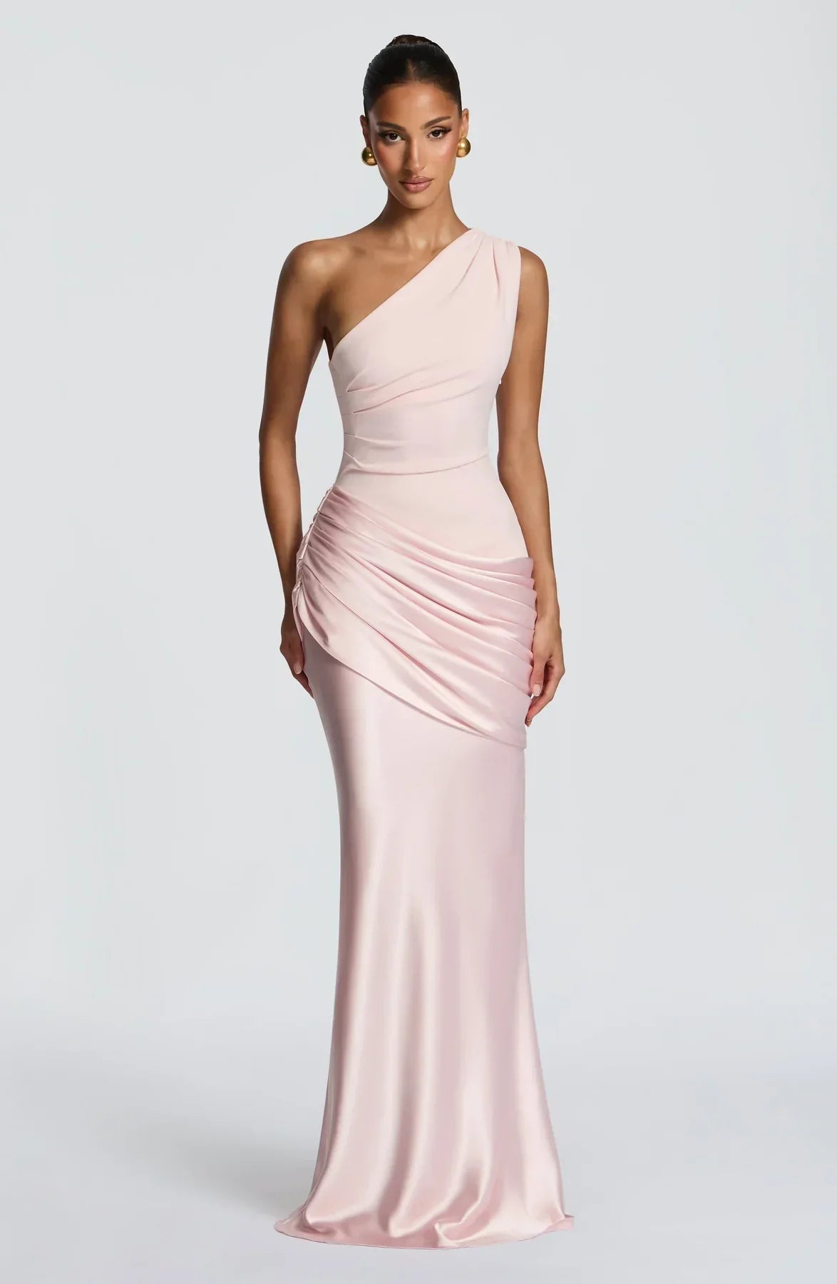 Serena Satin Maxi Dress