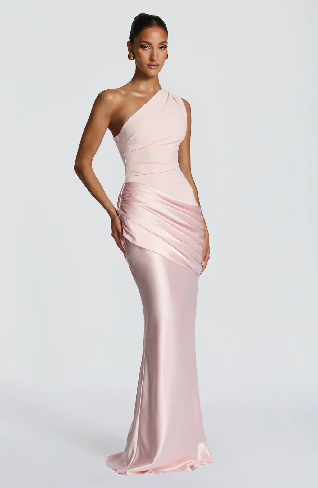 Serena Satin Maxi Dress