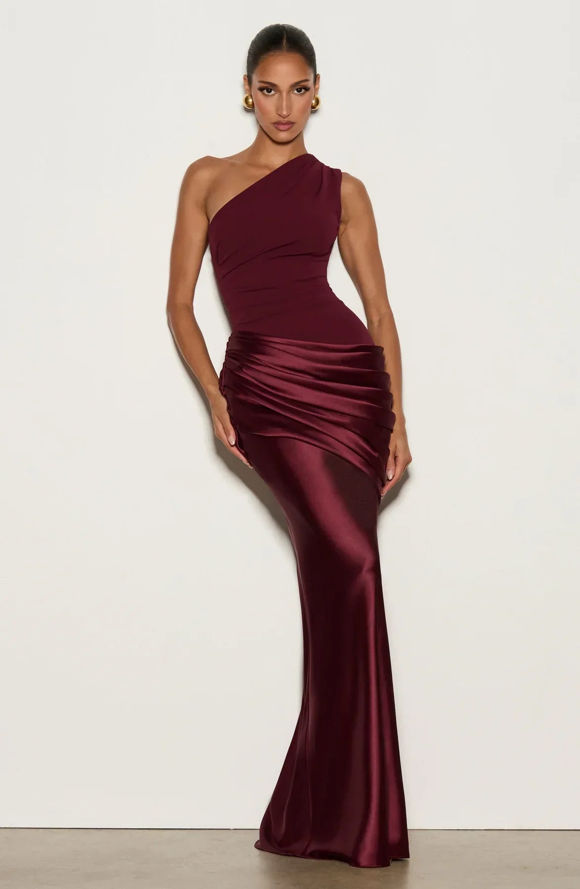 Serena Satin Maxi Dress