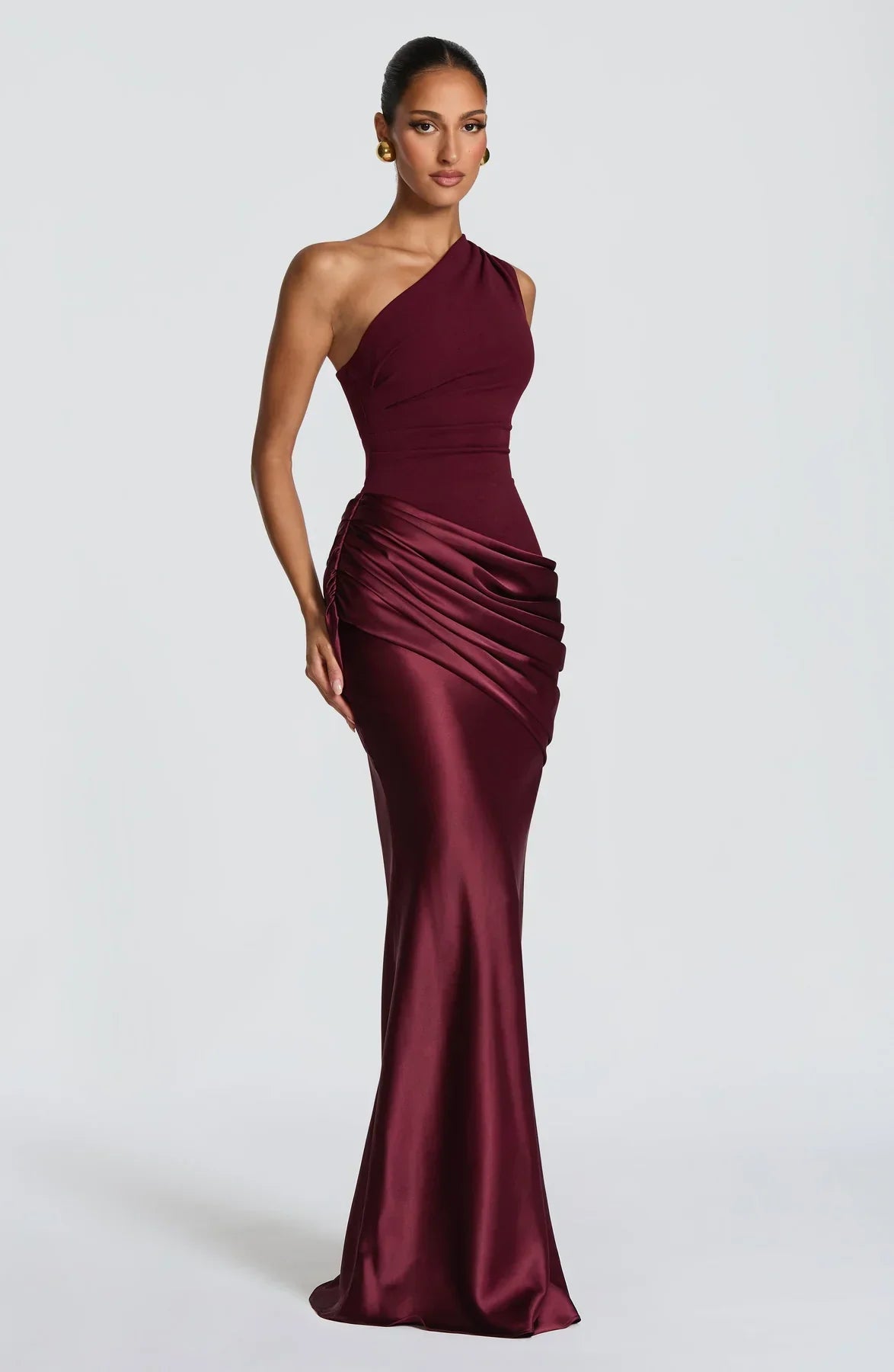 Serena Satin Maxi Dress