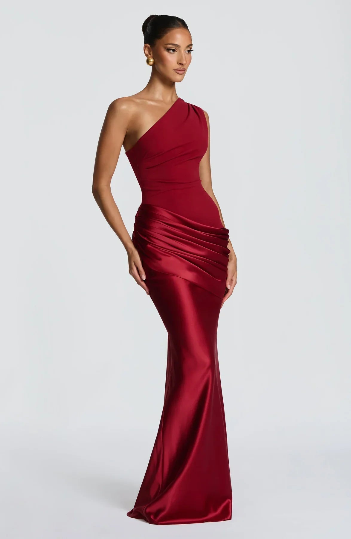 Serena Satin Maxi Dress
