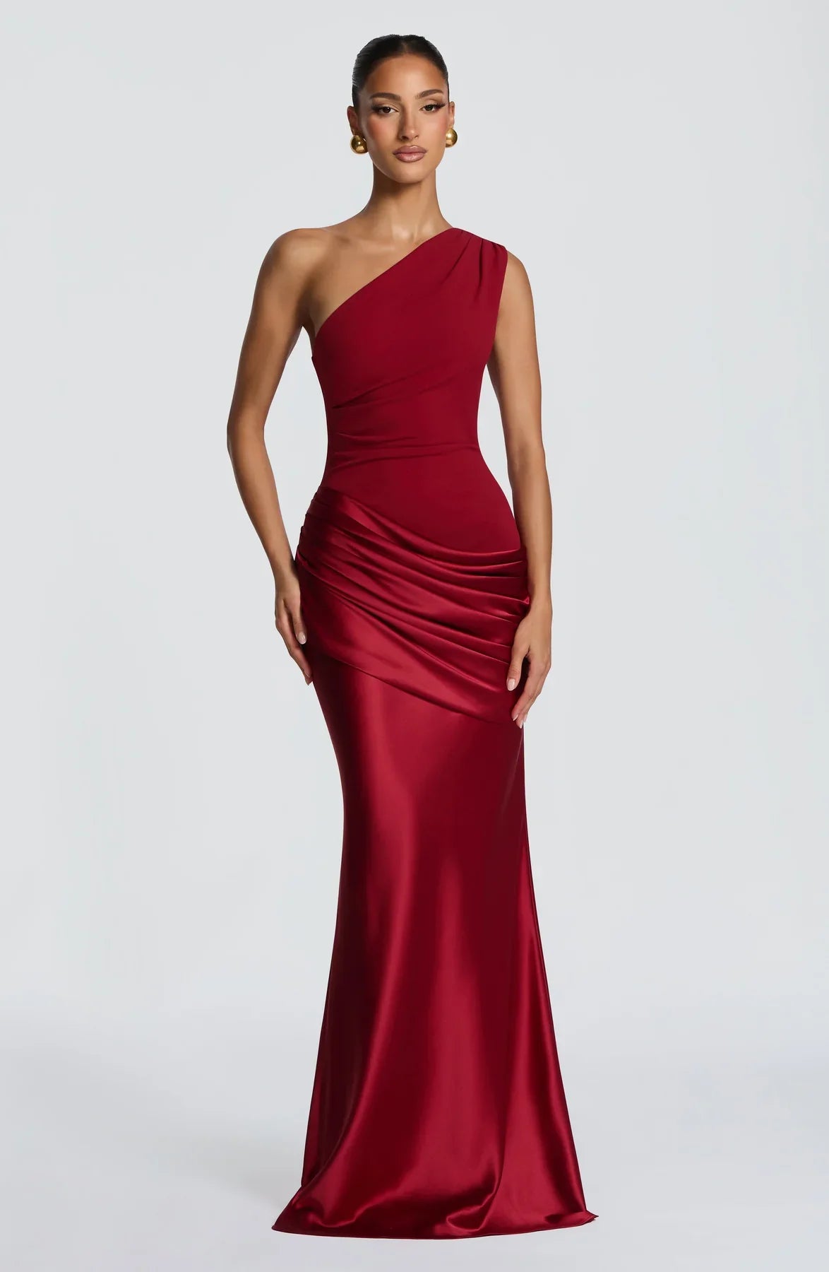 Serena Satin Maxi Dress