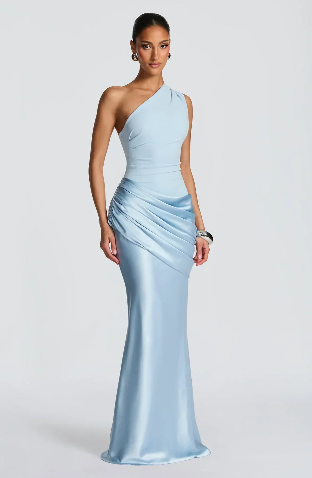 Serena Satin Maxi Dress