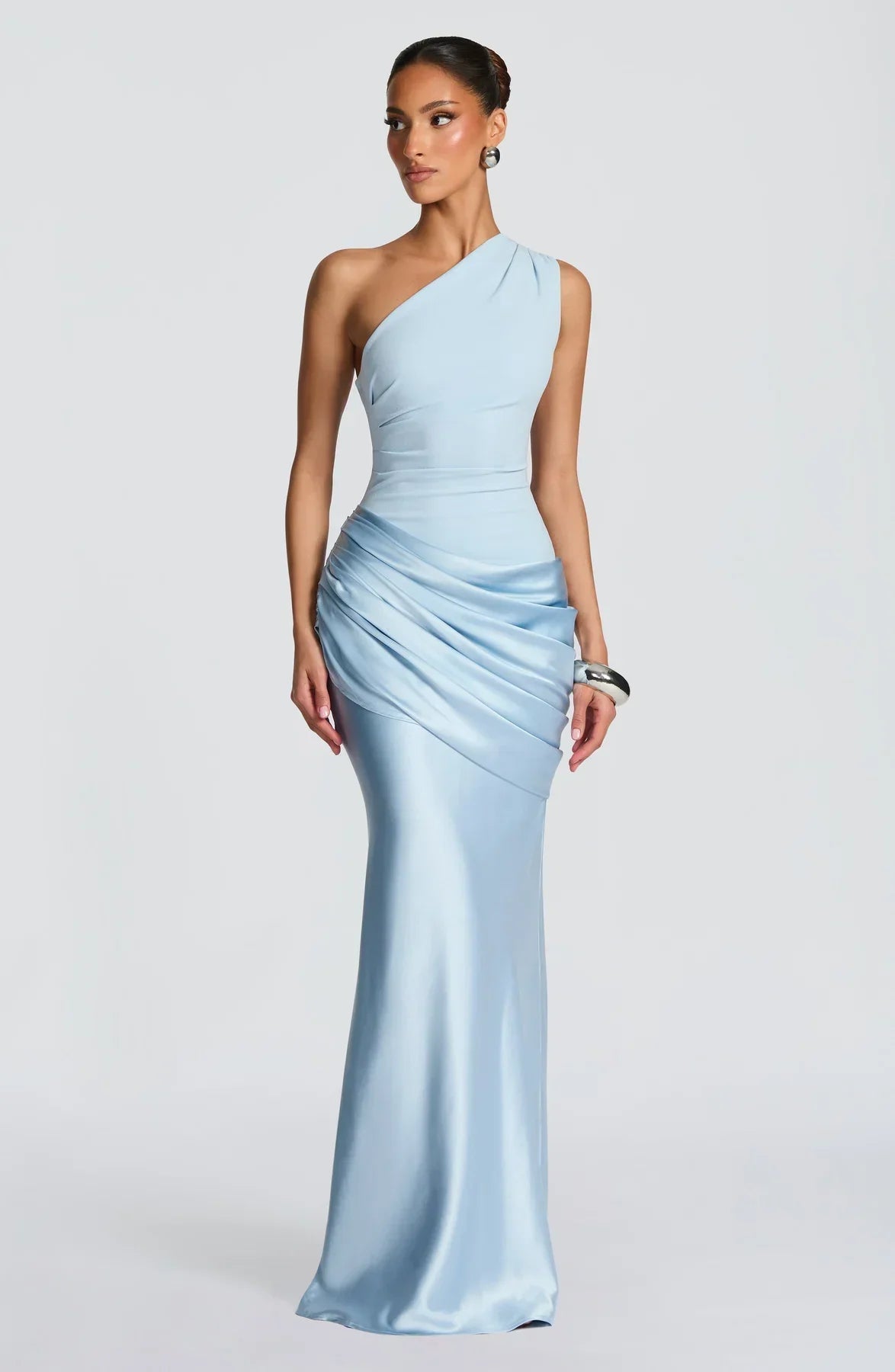 Serena Satin Maxi Dress