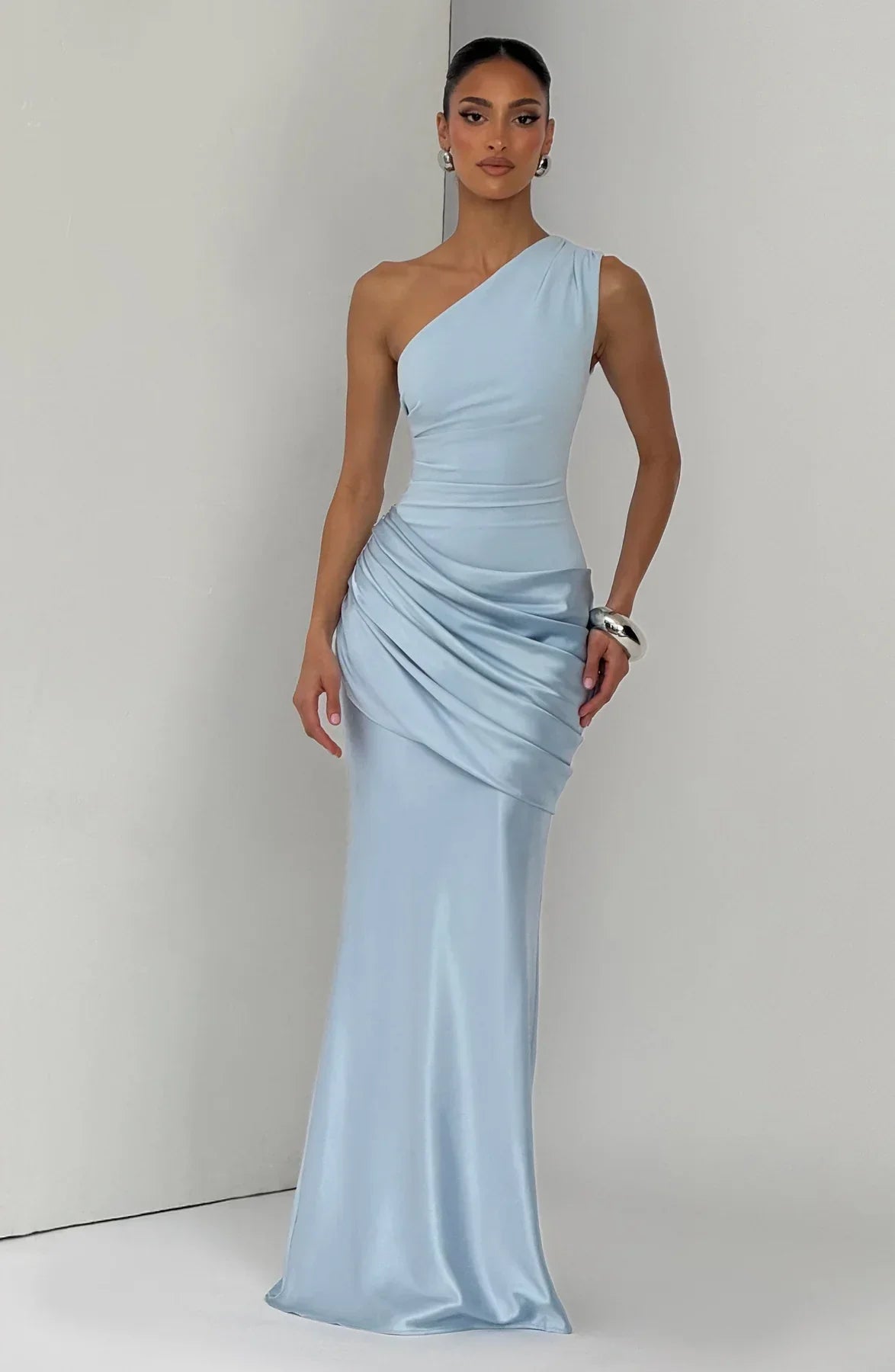 Serena Satin Maxi Dress