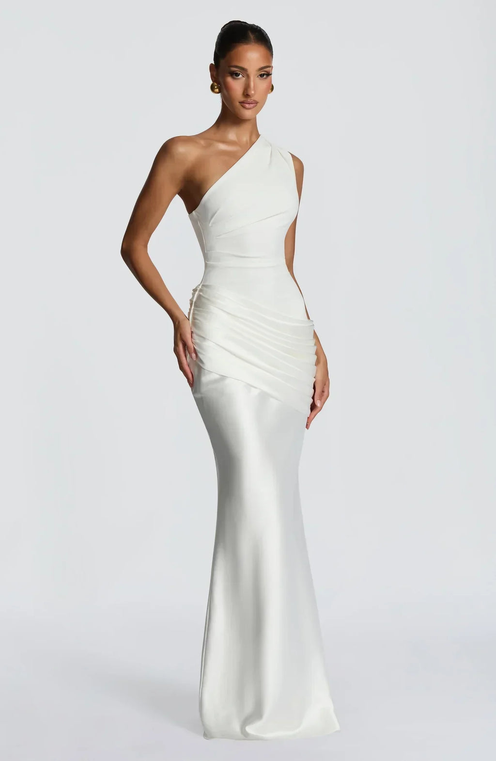 Serena Satin Maxi Dress