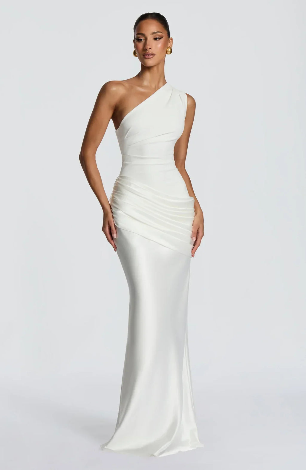 Serena Satin Maxi Dress