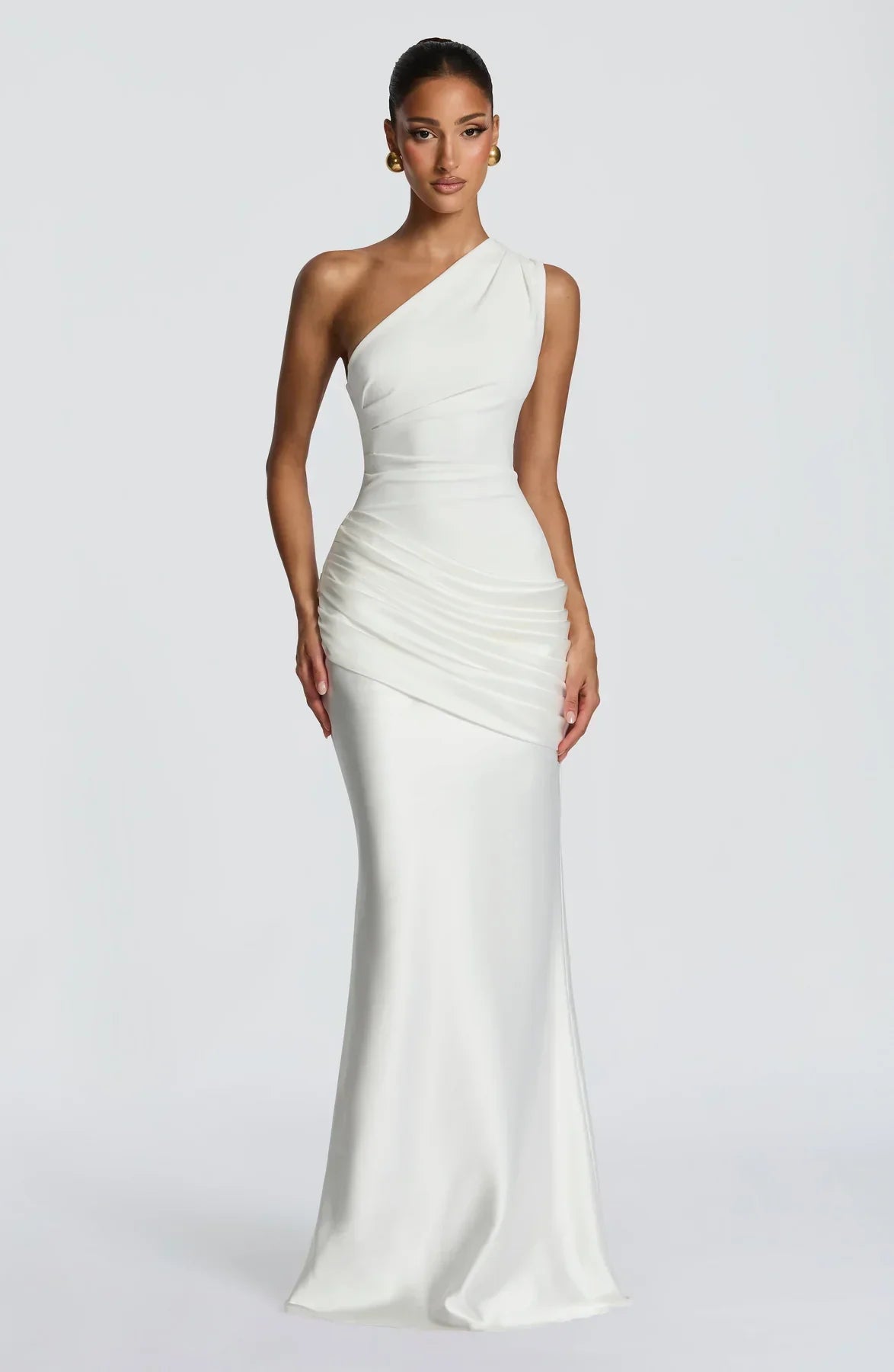 Serena Satin Maxi Dress