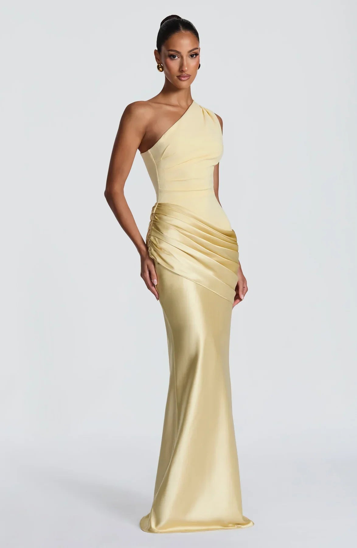 Serena Satin Maxi Dress