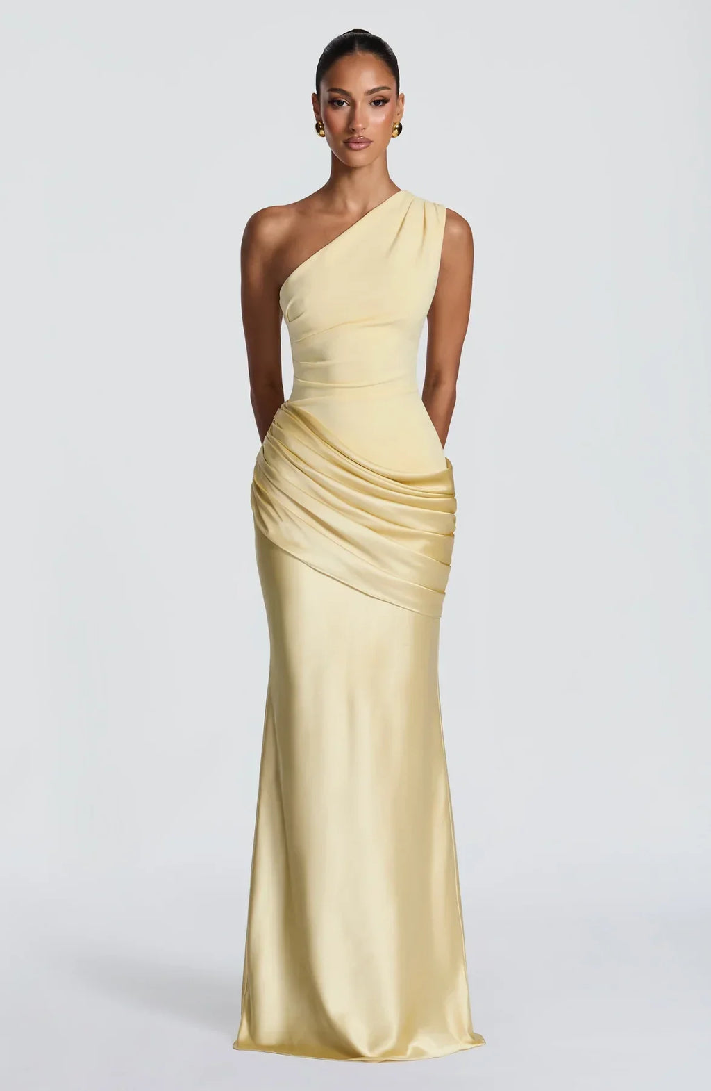 Serena Satin Maxi Dress