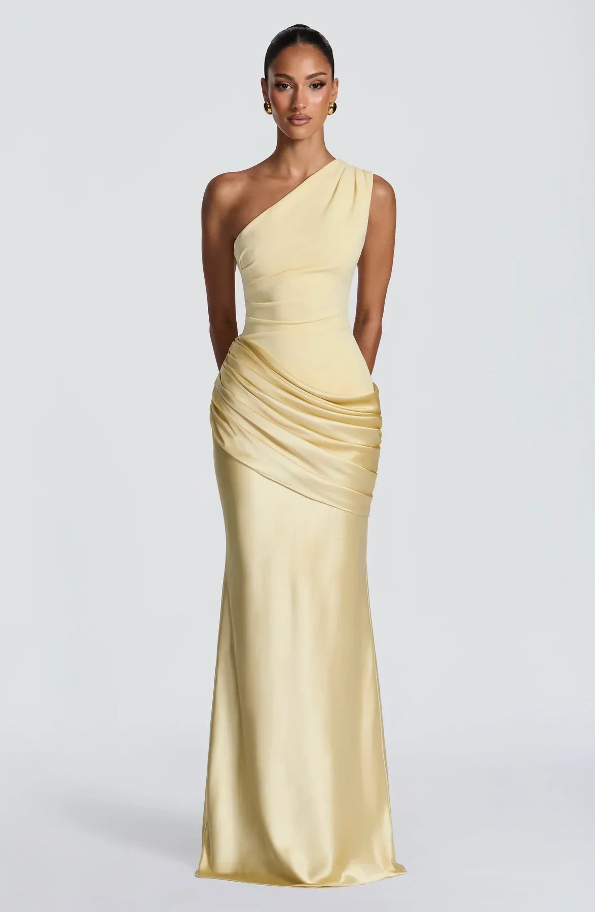 Serena Satin Maxi Dress