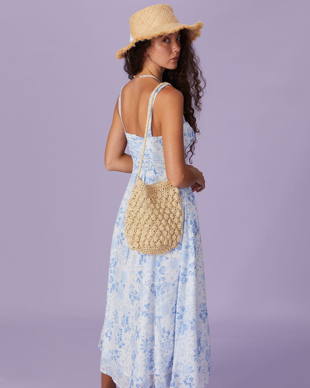 Isla Floral Midi Dress