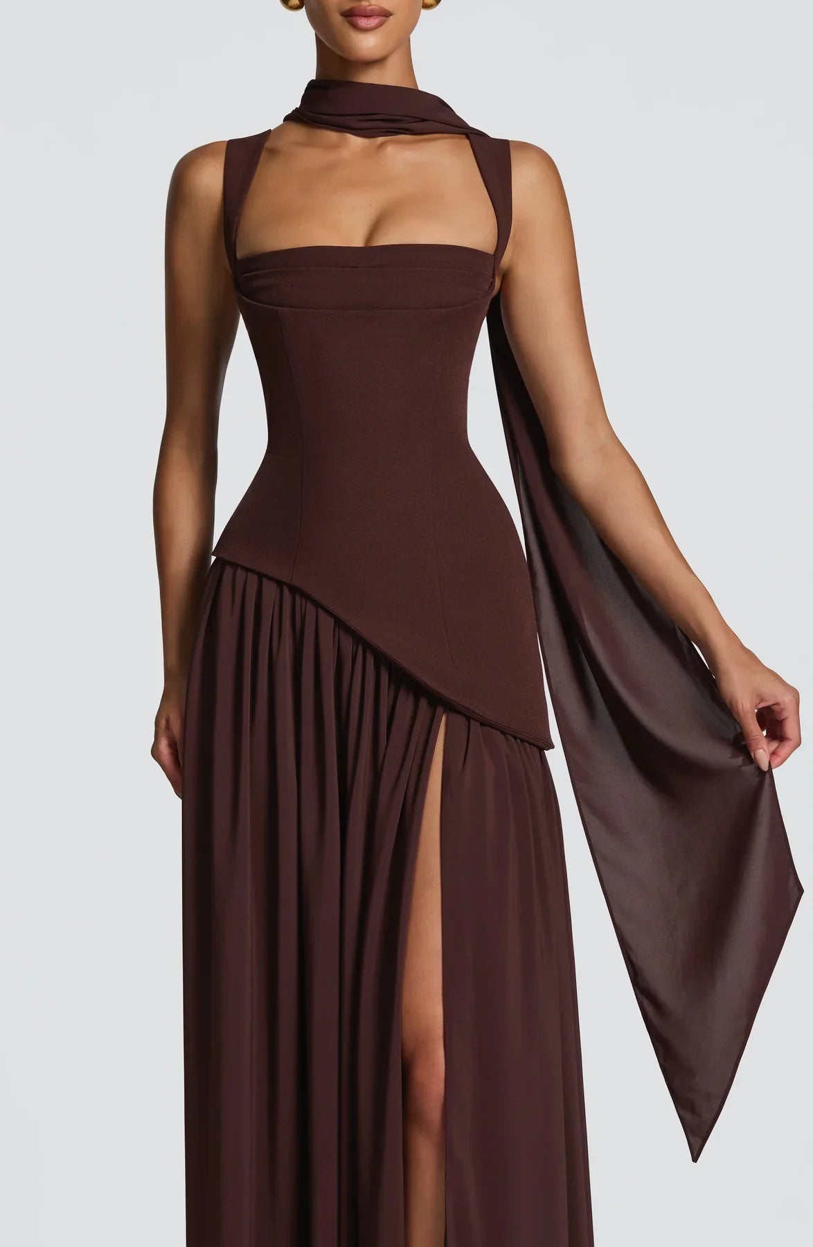 Olivia Corset Maxi Dress